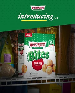 104K views · 1.2K reactions | Snack time just got a lot sweeter . Introducing the NEW Krispy Kreme Bites & mini Crullers, now available nationwide! | Krispy Kreme Doughnuts | Facebook