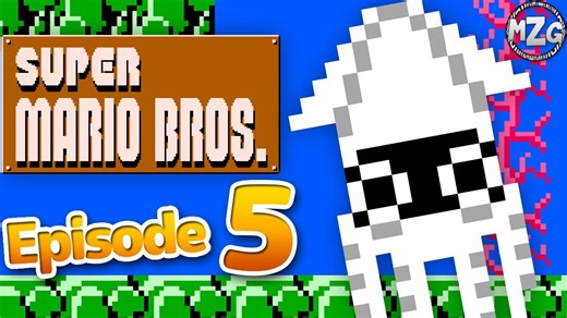 Super Mario Bros. Gameplay Walkthrough Part 5 - World 5!