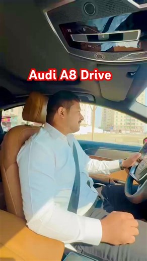 Audi A8 Test Drive #audi #audia8 #shorts
