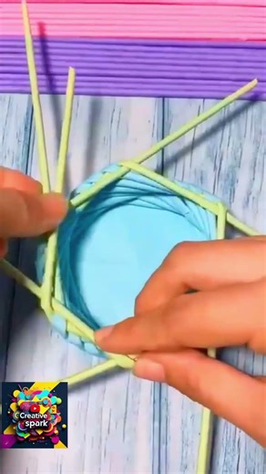 Making Basket with Paper 🧺📄 | Easy DIY Paper Craft Ideas #PaperCraft #PaperBasket#DIYCraft #Handmade