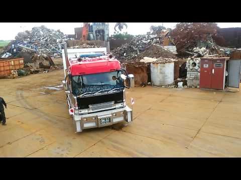 産廃トレーラー スクラップ スーパーグレート