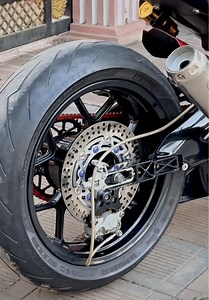 Installing New Rim and Rear Disc on Vortex R15