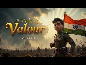 A Tale of Valour Class 8 — Full Explanation, Summary, Word Meanings (CBSE / Poorvi)