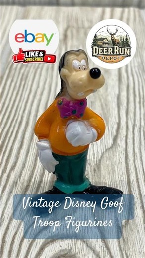 VTG Disney Goof Troop Kellogg's PVC Figure Lot 4 1994 Collectibles #ebay #goofy #vintage #disney