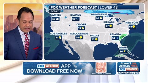 Weather in America: March 10, 2025
