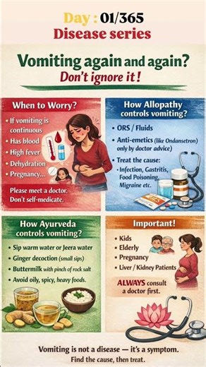 vomiting 🤮 care #easyayurvedicclasses #disease#helathtips