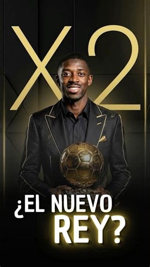 A SECOND IN A ROW? 🏆 Dembélé aims to repeat his Ballon d'Or win.