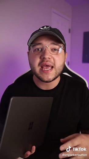 Reply to @zyl1xx I am legitimately blown away #tech #techtok #microsoft #surfacelaptopgo2 #imparkerburton