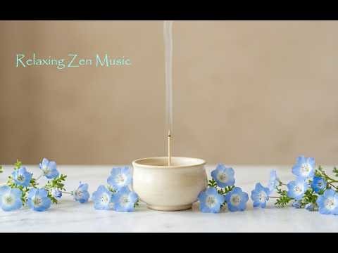 Blue Nemophila Zen Garden 🌿 Calm Incense Smoke for Deep Meditation (1 Hour)