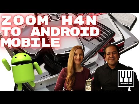 How to connect Zoom H4N to Android Mobile Devices | Zoom Skype
