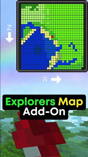 Explorer's World Map 🗺 Add-On - Minecraft Bedrock