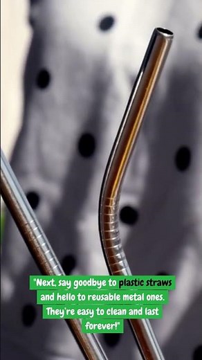 5 Simple Eco-Friendly Swaps in Just 40 Seconds! Quick Tips for Sustainable Living