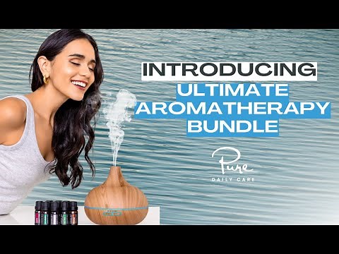 Pure Daily Care Ultimate Aromatherapy Diffuser & 10 Essential Oils Set
