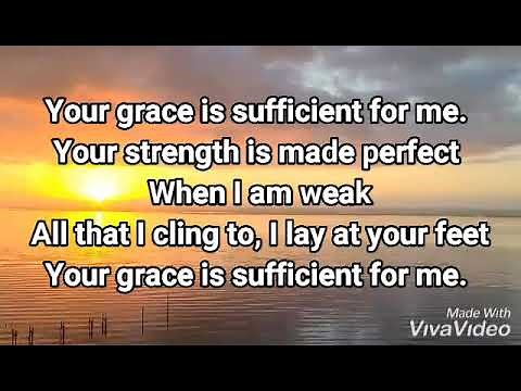 Your Grace is Sufficient by Shane and Shane Lyric Video