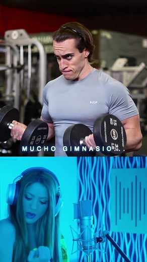 Shakira: Trabajo en el Gimnasio y El Cerebro