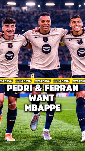Kylian Mbappe Is Pedri’s & Ferran’s DREAM Signing!