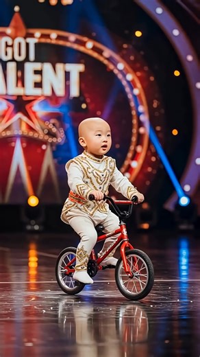 Prepare to be amazed as this 6-year-old takes on AGT with jaw-dropping bike stunts that defy all expectations. This little performer has skills beyond his years. Full video below in the comments. | Jake Shields