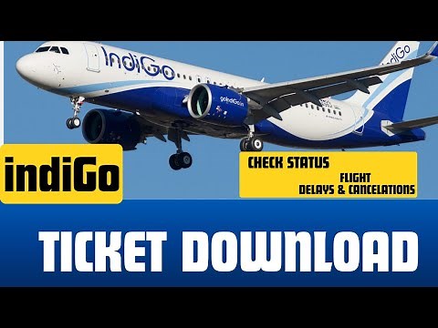 How To Download Indigo Flight Ticket || indigo Flight ticket Download PNR || IndiGo6