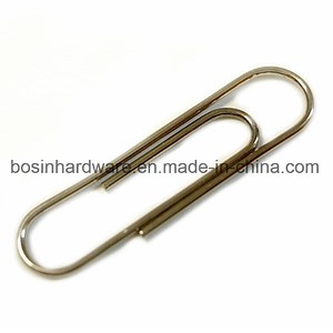 [Hot Item] Nickel Plated Metal Paper Clips