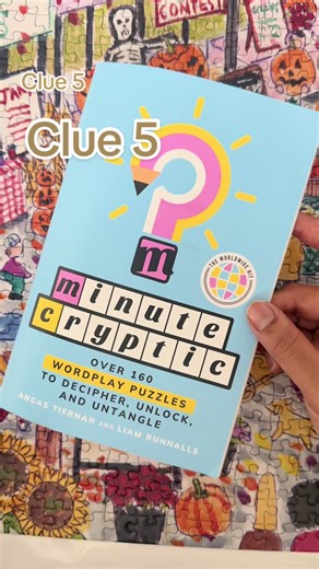 Day 4 of doing the #minutecryptic book. This one went so fast! #crosswordpuzzles #crypticcrossword #wordplay #wordpuzzle