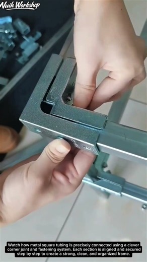This Clever Metal Frame Assembly Is Seriously Satisfying! 🔥