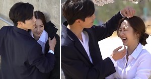 Actor Kim Jae Wook Spotted Being Sweet Towards Park Min Young In Between Filming