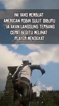 Tips menemukan lokasi American Robin RDR 2 #rdr2 #reddeadredemption2 #shortsindonesia #trending