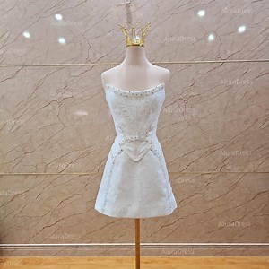 Custom Corset Mini Dresses for Brides. Beaded Mini Dresses for Receptions. Made to Measure Glitter Mini Dresses. - Etsy