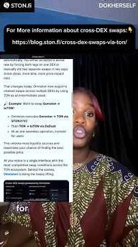 Simplifying Cross-DEX Swaps in TON Ecosystem