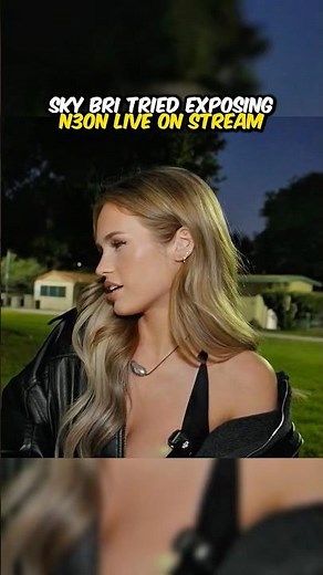 Sky Bri Exposes N3on Live On Stream… #n3on