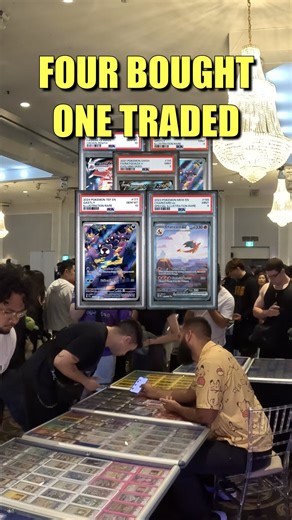 VENDOR POV: 🪐✨💎 Solid deal across the board 🫱🏼‍🫲🏽 . . . . . #pokémon #gastly #charizard #pokemoncommunity #pokemoncollector #vendor #pov #collectorsrealm #catchcollectconnect #pokemoncontent #pokemonswordshield #pokemonscarletandviolet #pokémontcg | Collectors Realm