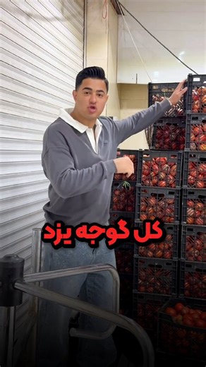 ‎میوه تنظیم بازار یزد‎ on Instagram‎: "گوجه این قیمت مگه داریم ؟! مگه میشه ؟! بله تو تنظیم بازار میوه و تره بار یزد کد ۱۵۰ میشه ...❤️😎 یزد میدان امام علی خیابان پارساییان فروشگاه تنظیم بازار میوه و تره بار یزد کد ۱۵۰"‎