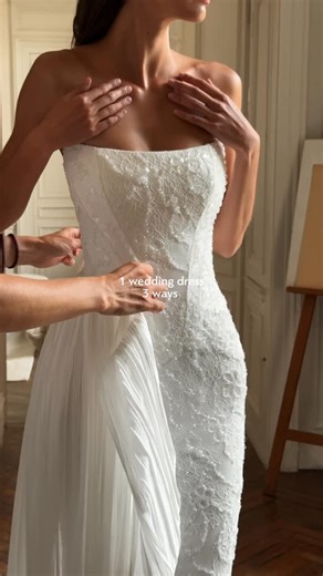 Milla Nova™ on Instagram: "Evolis exists in three distinct aesthetics 💎 #MillaNova #LaMaisonRose #Evolis #bridalaccessories #weddingdress"