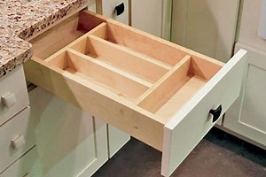 Utensil Drawer - Factory Installed Utensil Drawer Insert