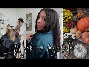 A week in my life as a hairstylist in Wilmington North Carolina (super long vlog)