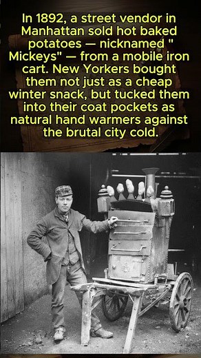 In 1892 New York, Hot Potatoes Were Sold as Both Snacks & Hand Warmers