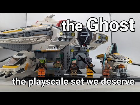 Play AND display - the Ghost by 2bricks - custom LEGO instructions