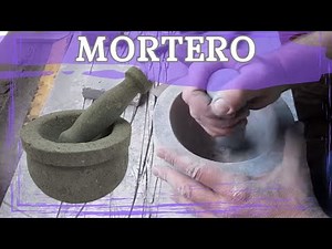 Mortero o Molcajete labrado a mano en Cantería