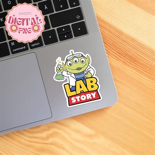 Alien Lab Week 2026 Sticker PNG, Disneyland Alien Toy Story Lab Tech File, Alien Medical Laboratory Phlebotomist Lab Digital Download - Etsy