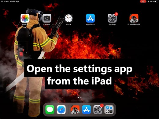 FTS iPad WiFi Settings