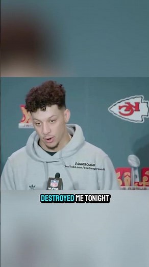 “Eagles destroyed me” - Patrick Mahomes Post Game Interview - Chiefs vs Eagles - Super Bowl LIX
