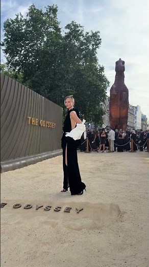 Charlize Theron who plays the captivating Calypso in #TheOdysseyMovie at the World Premiere.