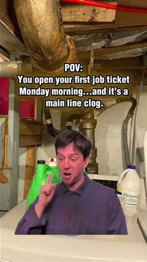 Relatable Monday FAIL #plumber #hvacech #bluecollar