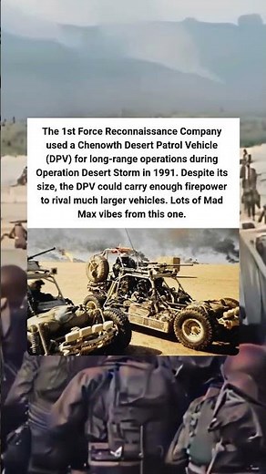 Chenowth DPV in Desert Storm