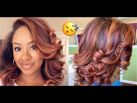 Natural hair Night Routine: How to Preserve Straight Natural hair at Night