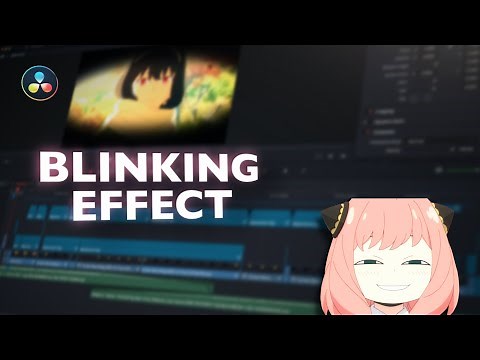 || BLINKING EYE EFFECT || Tutorial || Da Vinci Resolve||