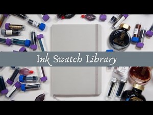 Starting a Fountain Pen Ink Swatch Library ✨ *satisfying*