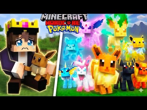 I Adopted a EVEE in Minecraft Pokemon