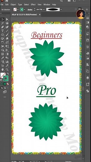 Adobe Illustrator 2026 – Tips for Using the Rotate Tool Like a Pro#viralshorts