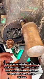 Extracting Broken Bolts Using a Screw Extractor Tool Kit